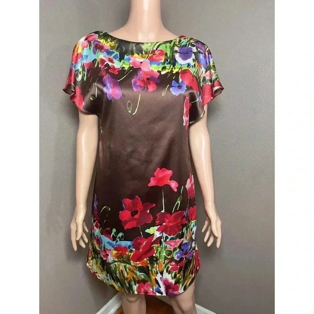 Adrianna Papell Women's Sleeveless Dress Size 4 Lined